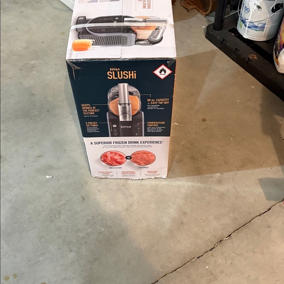 Ninja Slushie Machine with Black and Orange Accents - Picture 3 of 4